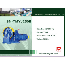 Máquina de tração de elevador de engrenagem (SN-TMYJ250B)